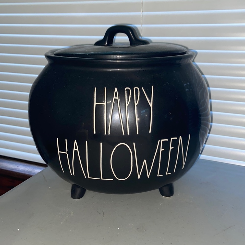 Rae Dunn Halloween cauldron